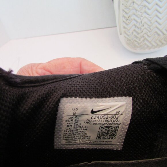 Nike Shoes Men's Black and White Size 8 C74052-002 - Picture 8 of 9